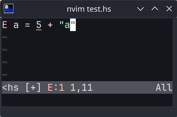 Haskell LSP in Neovim